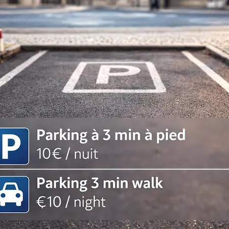 Gare Centre Parking Apartamento Nancy