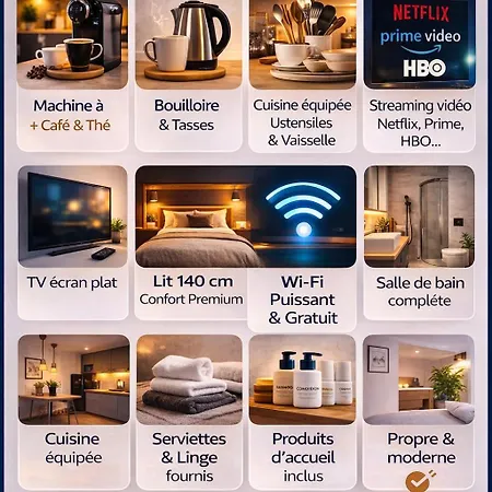 Apartamento Gare Centre Parking