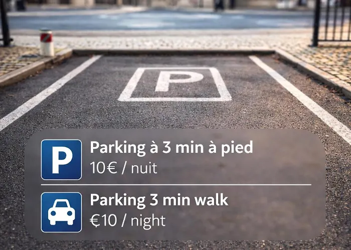 Gare Centre Parking Appartement Nancy