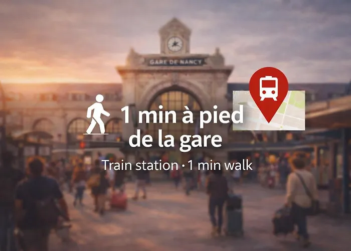 Gare Centre Parking Apartman *